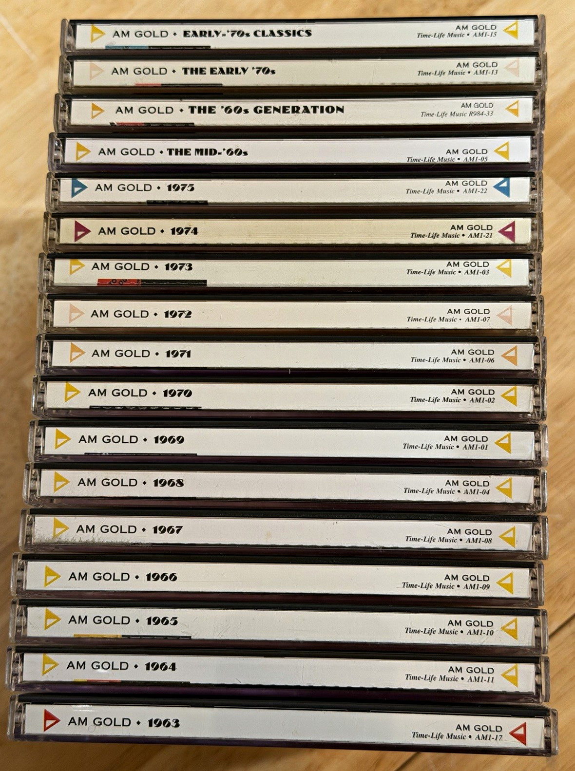 Time-Life Music - AM Gold Various Artists Pop Rock 1960s 1970s 17 CD Lot