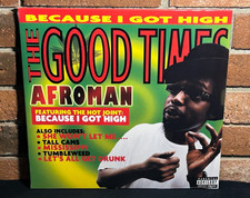 AFROMAN - The Good Times, Official Limited 2LP CANNABIS GREEN VINYL New & Sealed picture