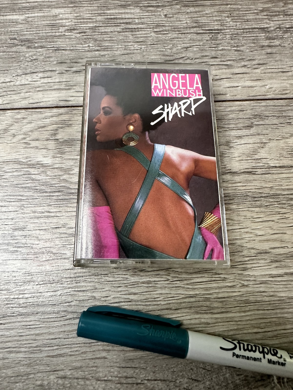 Vintage Angela Winbush Sharp Cassette Tape 1987 Mercury PolyGram R&B Soul Album