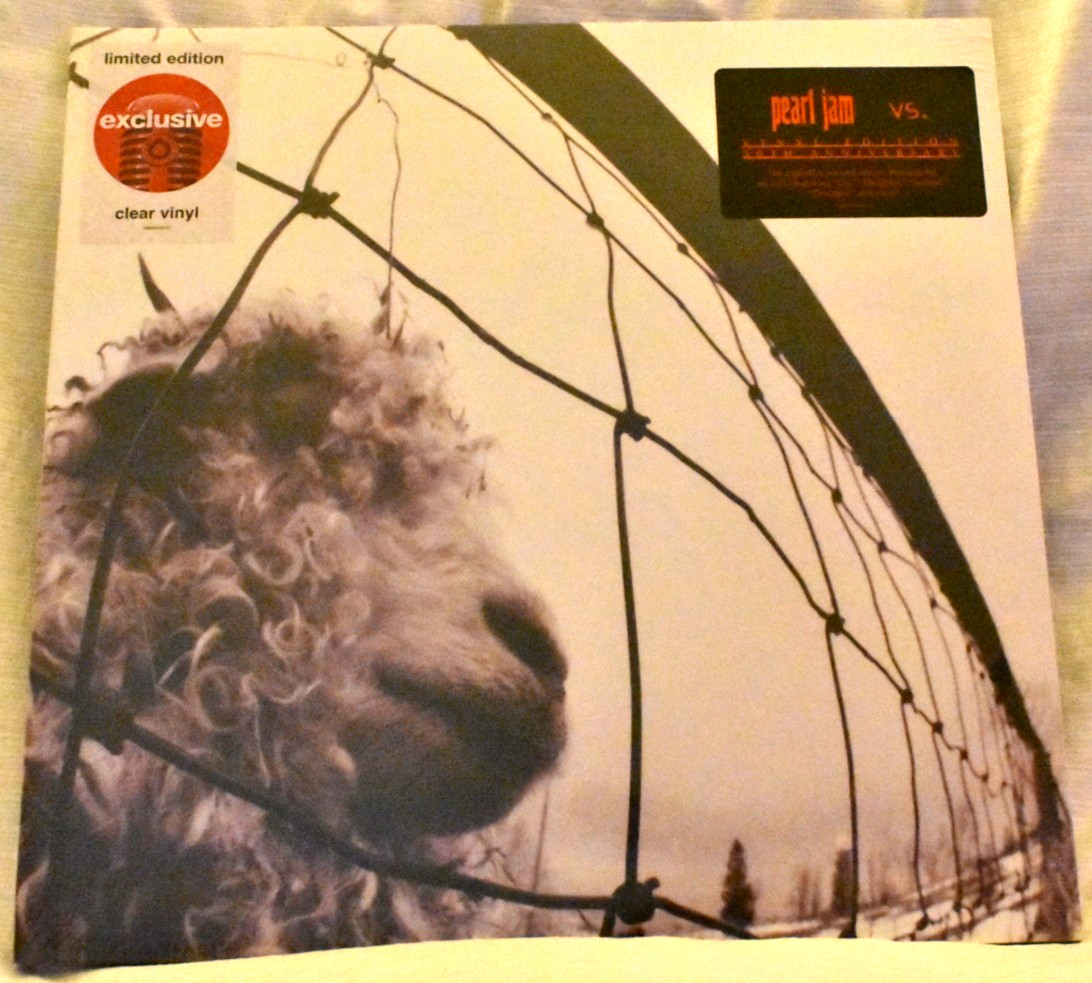 PEARL JAM - VS. - 30th ANNIVERSARY CLEAR VINYL TARGET EXCLUSIVE LT EDT - SEALED