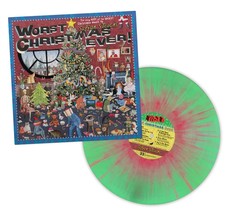 SUFJAN STEVENS - WORST CHRISTMAS EVER / Vinyl LP ON GREEN/RED SPLATTER  presale picture