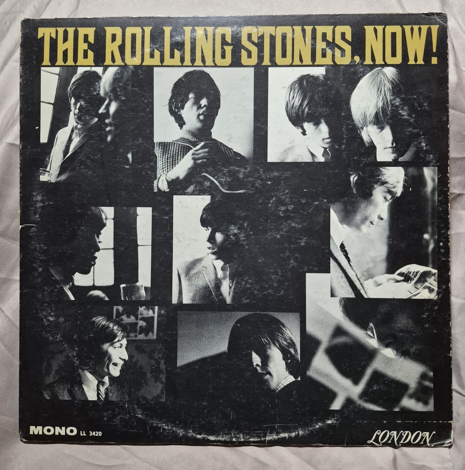 ROLLING STONES NOW ULTRA RARE ORIG '64 LONDON FFRR MONO LP Pressing A...