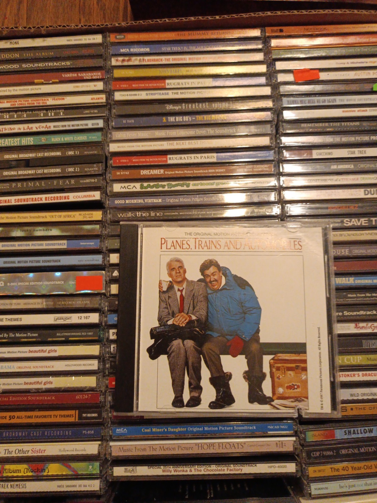 Planes, Trains and Automobiles Soundtrack CD 1987 Film Score Pop Rock MCA Cutout