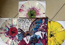 PINK FLOYD THE HIDDEN TAPE OF BIG PINK 3 LPs On Multicolor Vinyl With Postcard picture