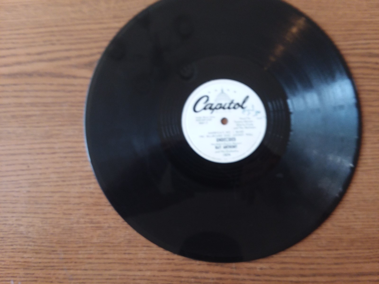 PROMO 1951 VG+RARE RAY ANTHONY  undecided/just a moment more1824 10\