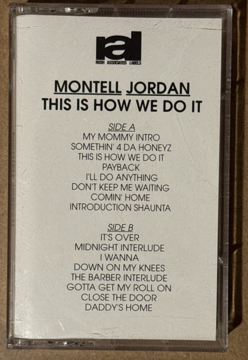 SUPER RARE PROMO: MONTELL JORDAN \