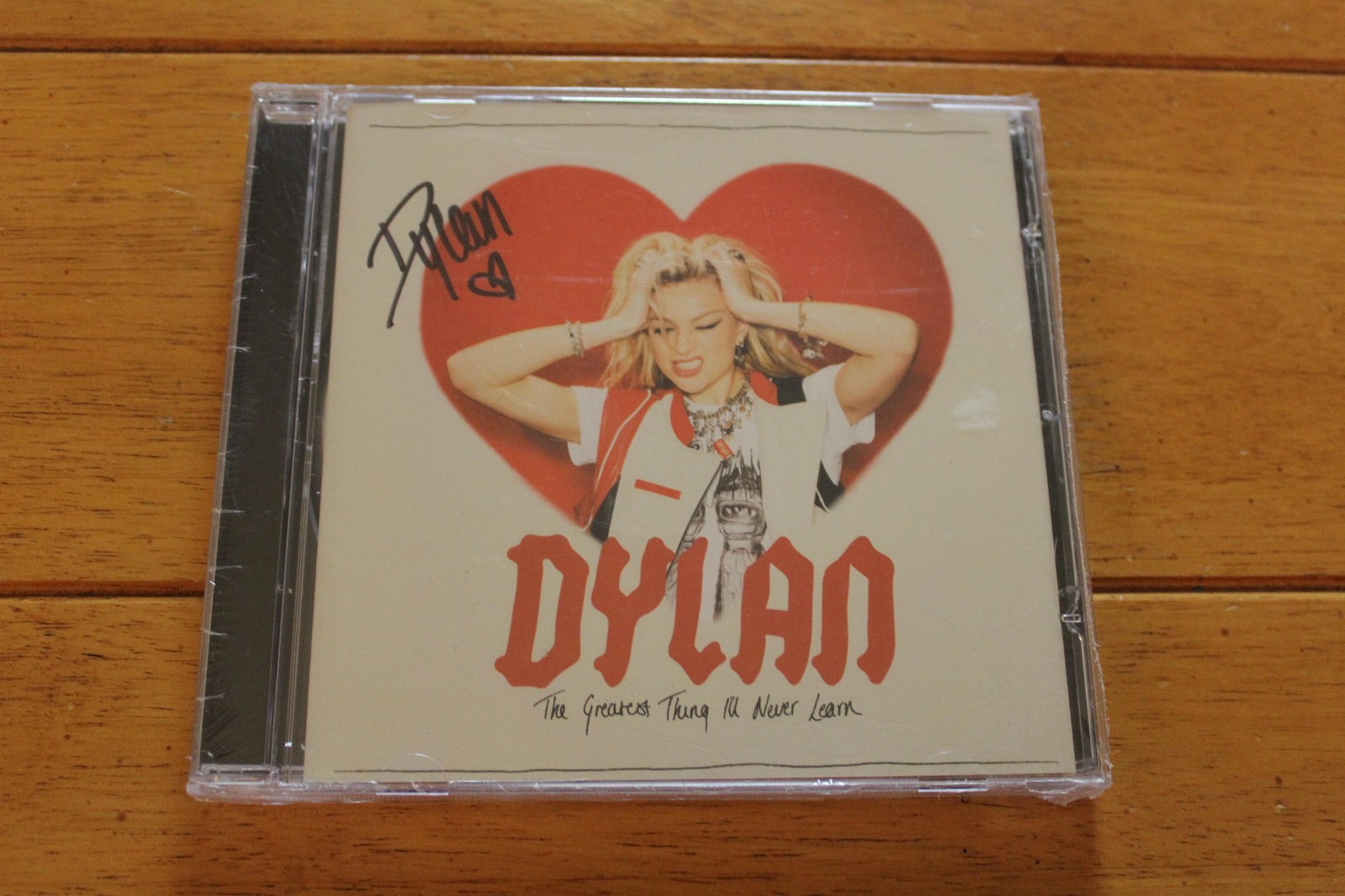 SIGNED Dylan CD The Greatest Thing I'll Never Learn 2022 Autograph NEW
