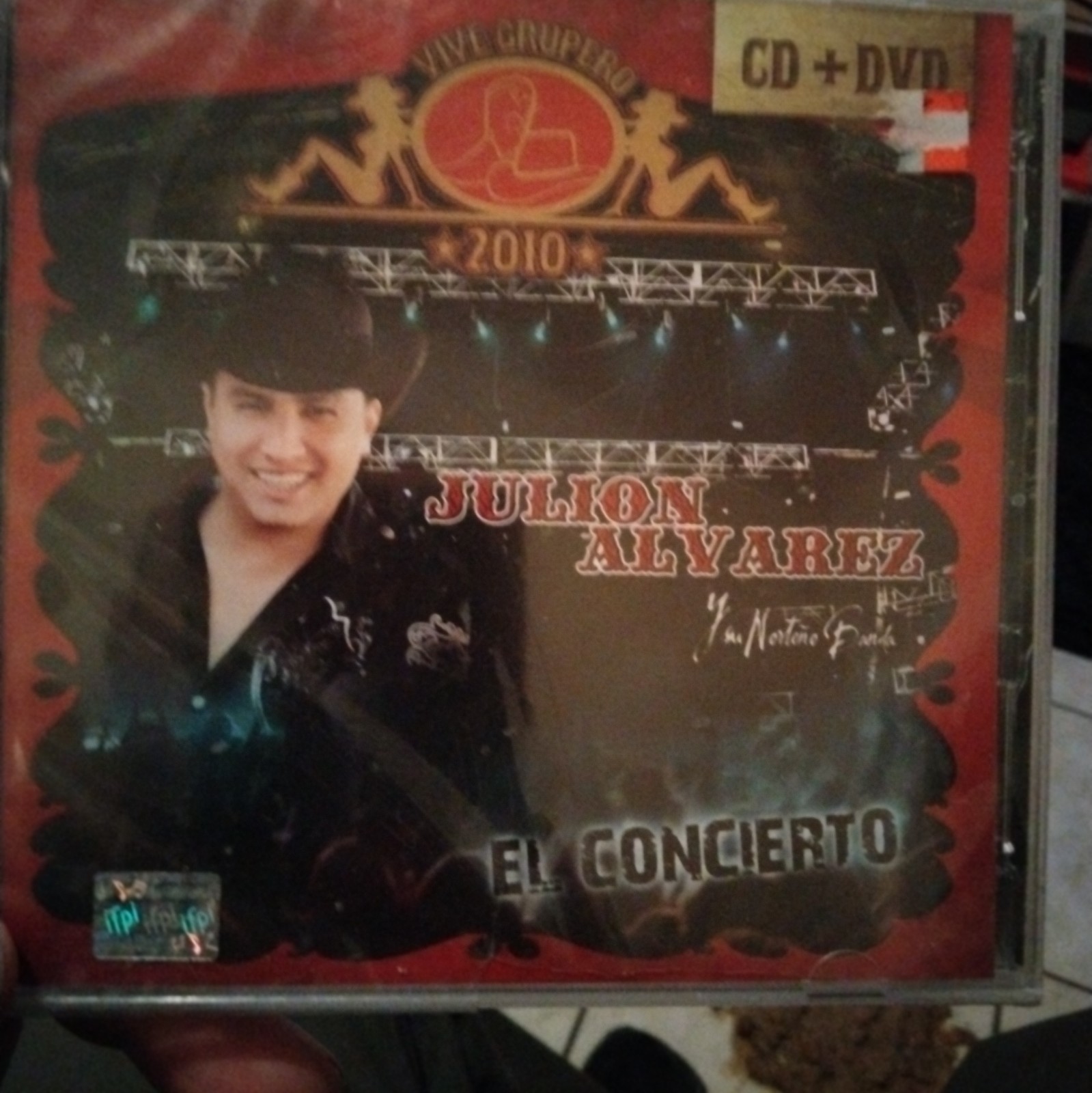 Julion Alvarez El Concierto Cd Dvd