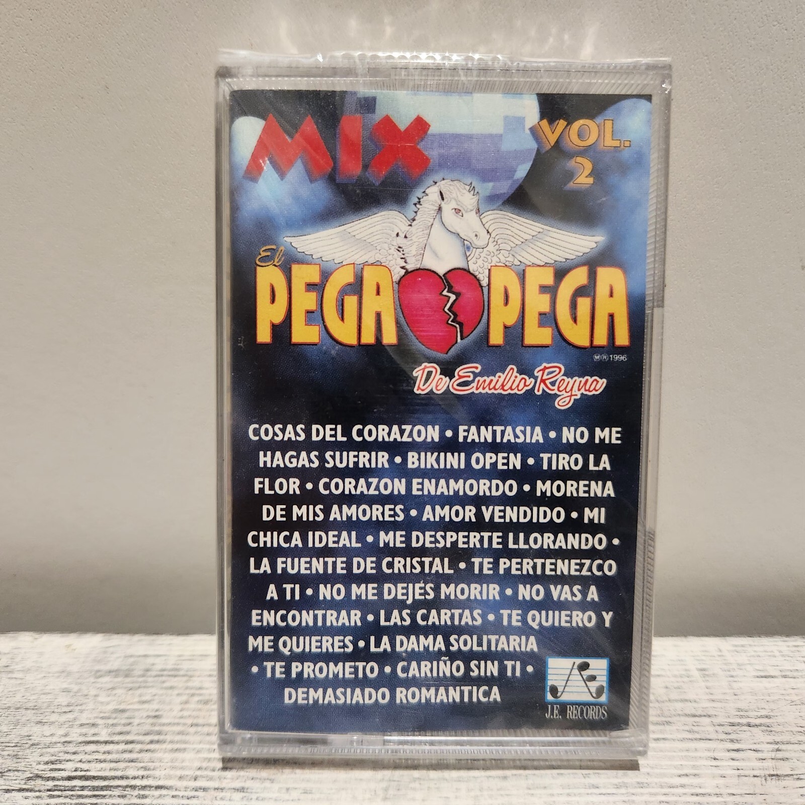 Pega Pega De Emilio Reyes Mix Vol 2 Spanish Cassette Tape NEW SEALED