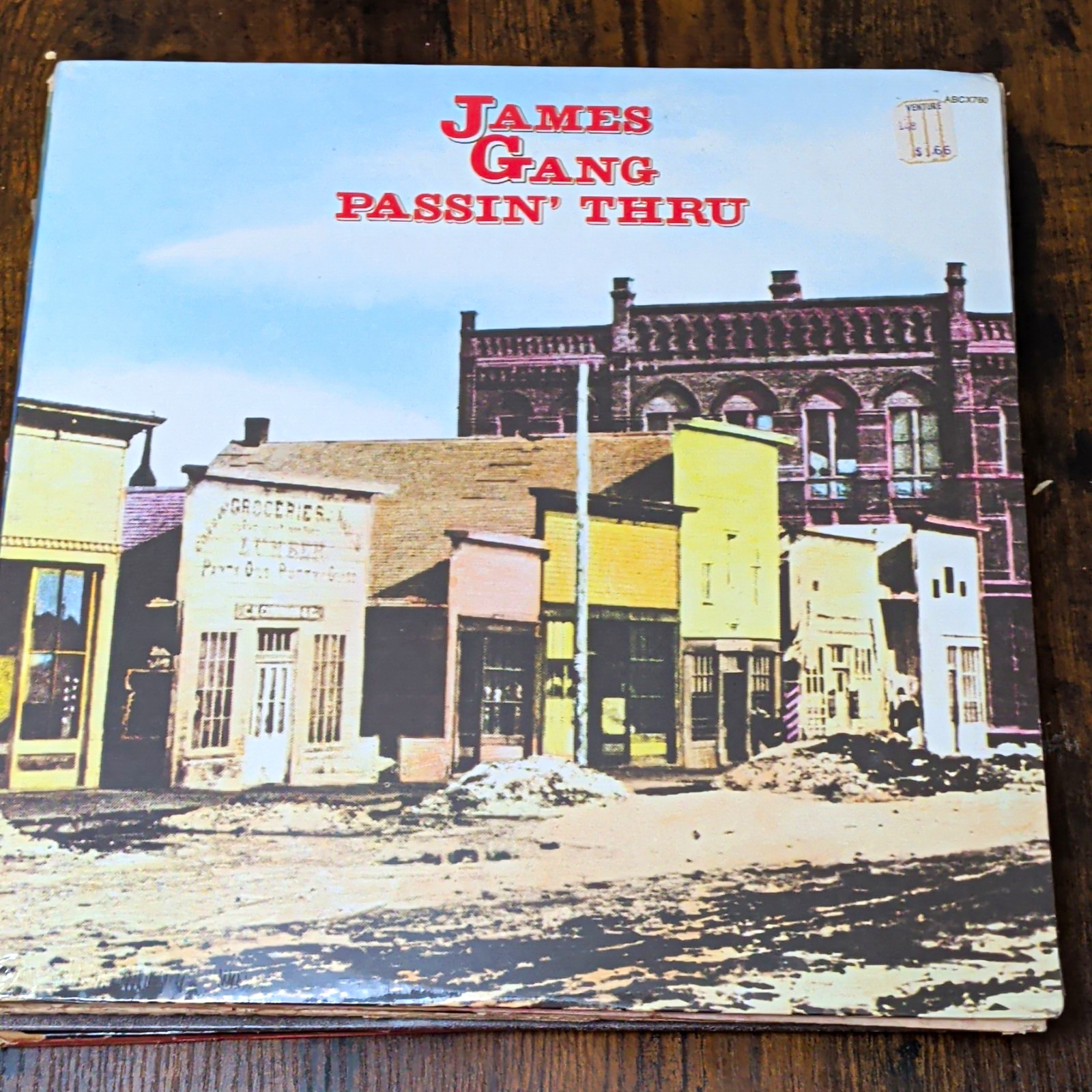 James Gang Passin\' Thru Vinyl LP ABC Records ABCX760 1972 Rock