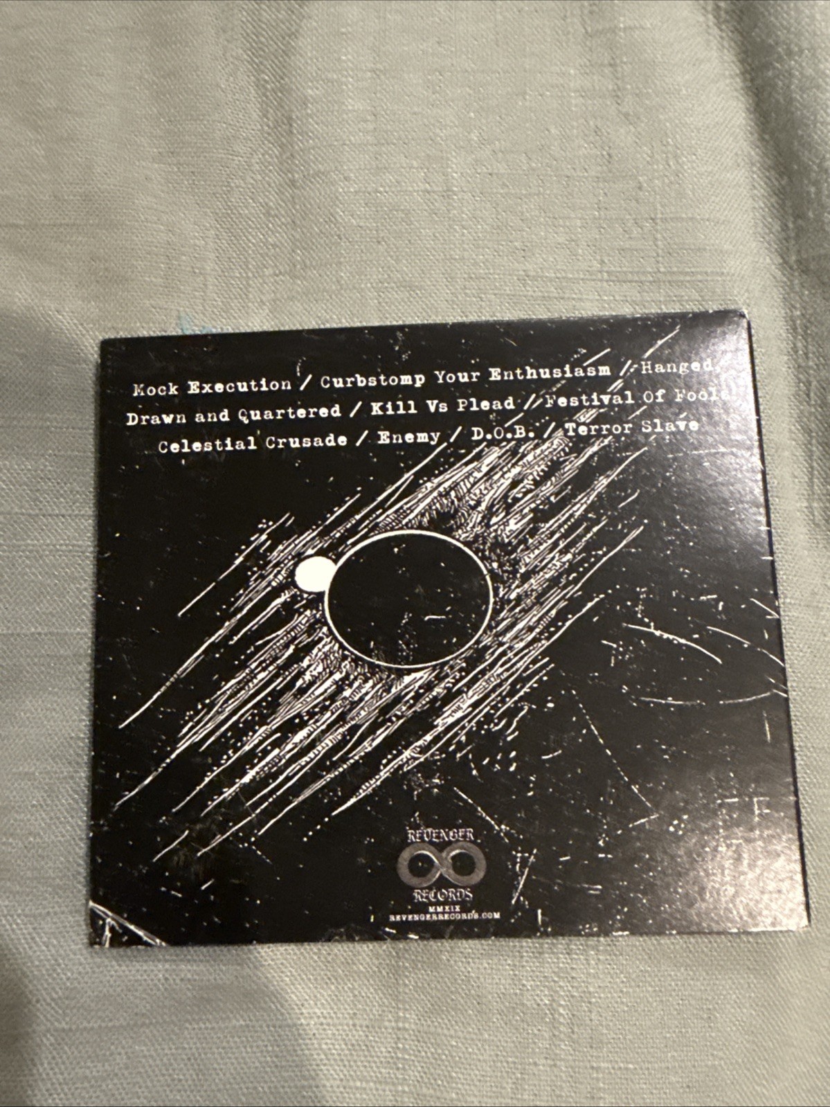 Grizzly Horse Terror Slave CD 2019 Revenger Records RVR05 Death Grind Metal
