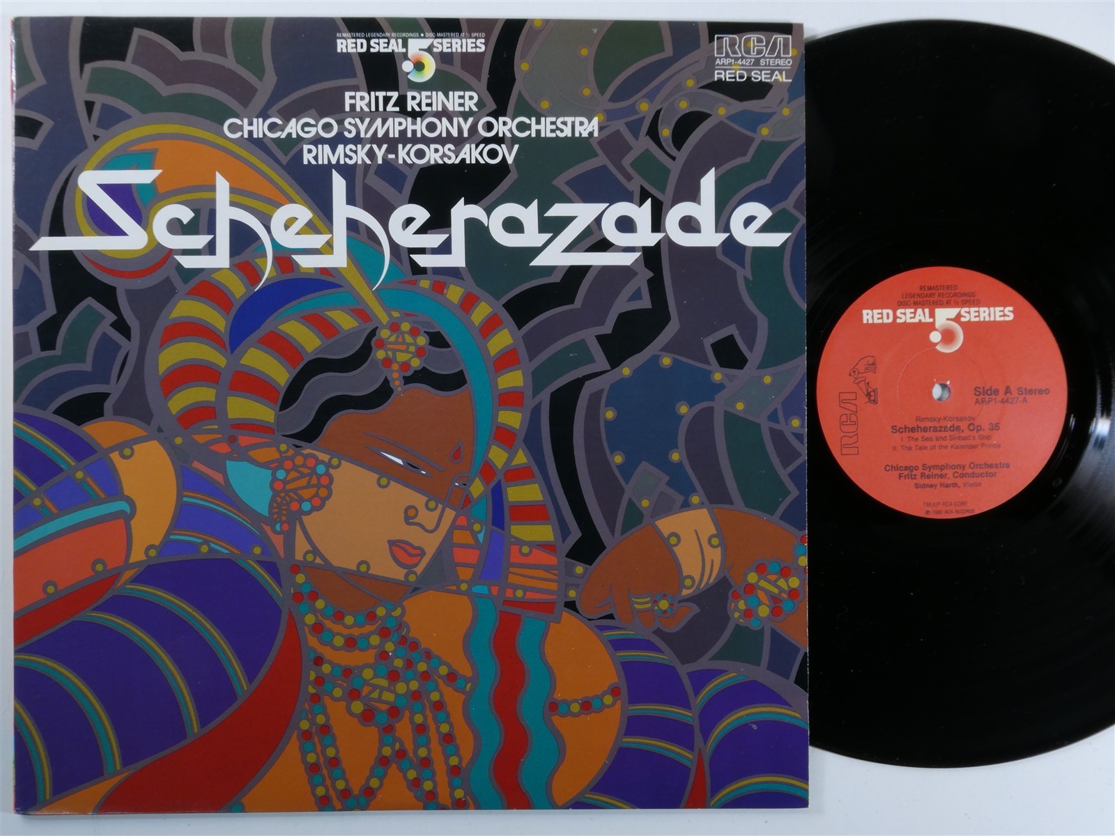 RIMSKY-KORSAKOV Scheherazade REINER - RCA Red Seal LP NM 0.5 Series C634