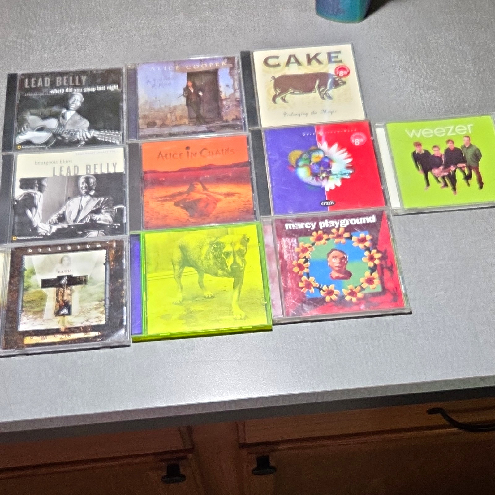 Lot of 10 Music CDs – Alt Rock, Blues & Classic /Alice in Chains, Cake, Lead Bel
