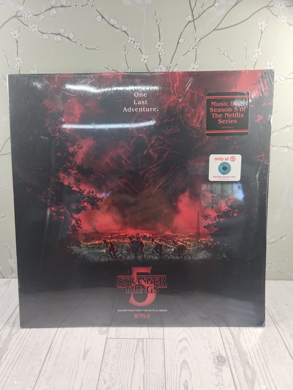 Stranger Things Season 5 Soundtrack Limited Sea Blue Smoke Plastic Torn 