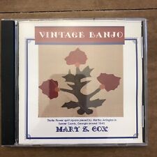 Mary Z. Cox Vintage Banjo  (CD)  picture