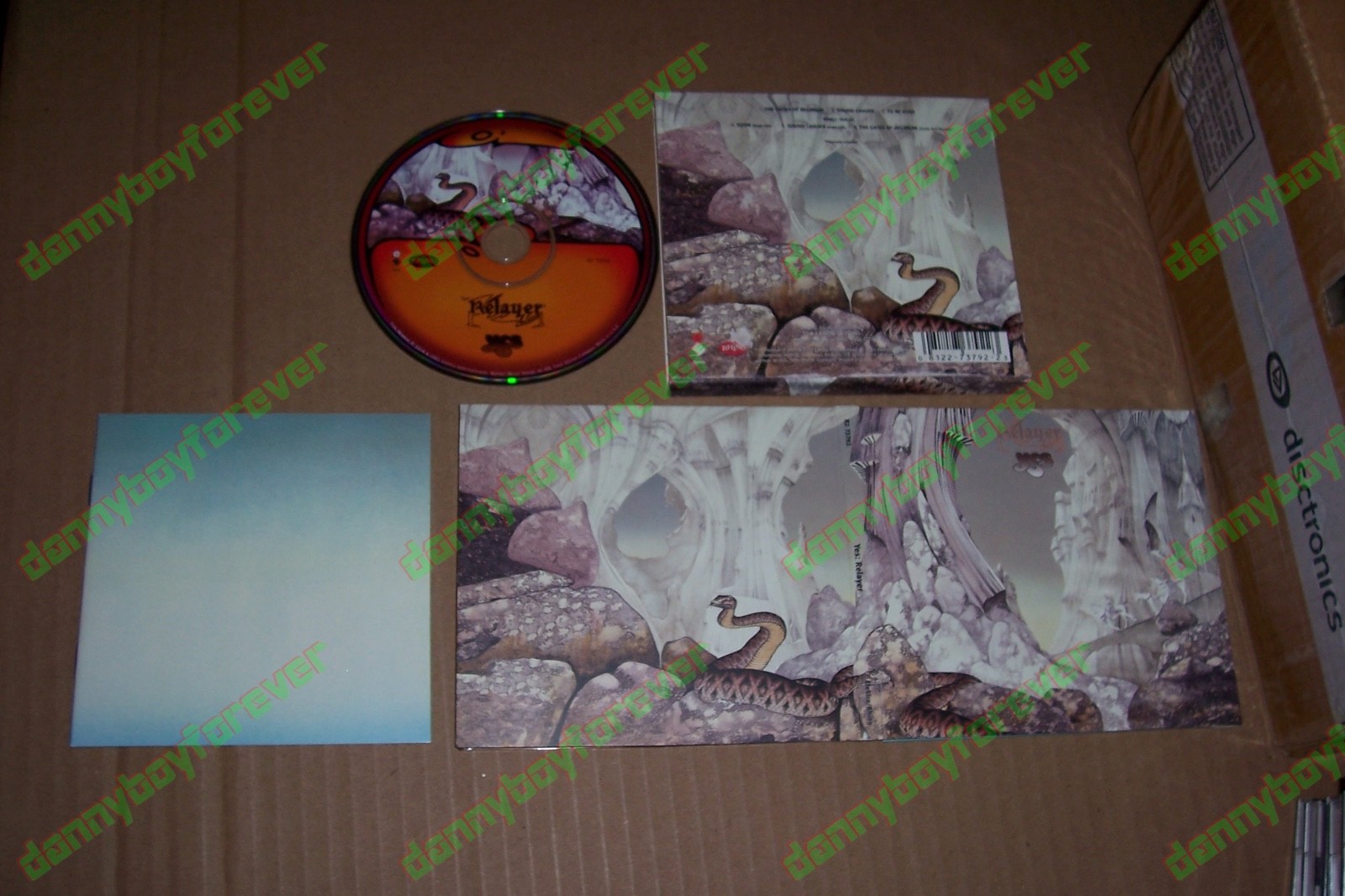 YES Rick Wakeman Jon Anderson CD Lot Relayer Deluxe 6 Wives Myths Legends Olias