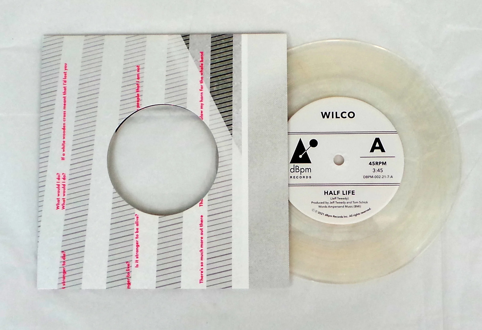 WILCO Half Life / I Can't 7