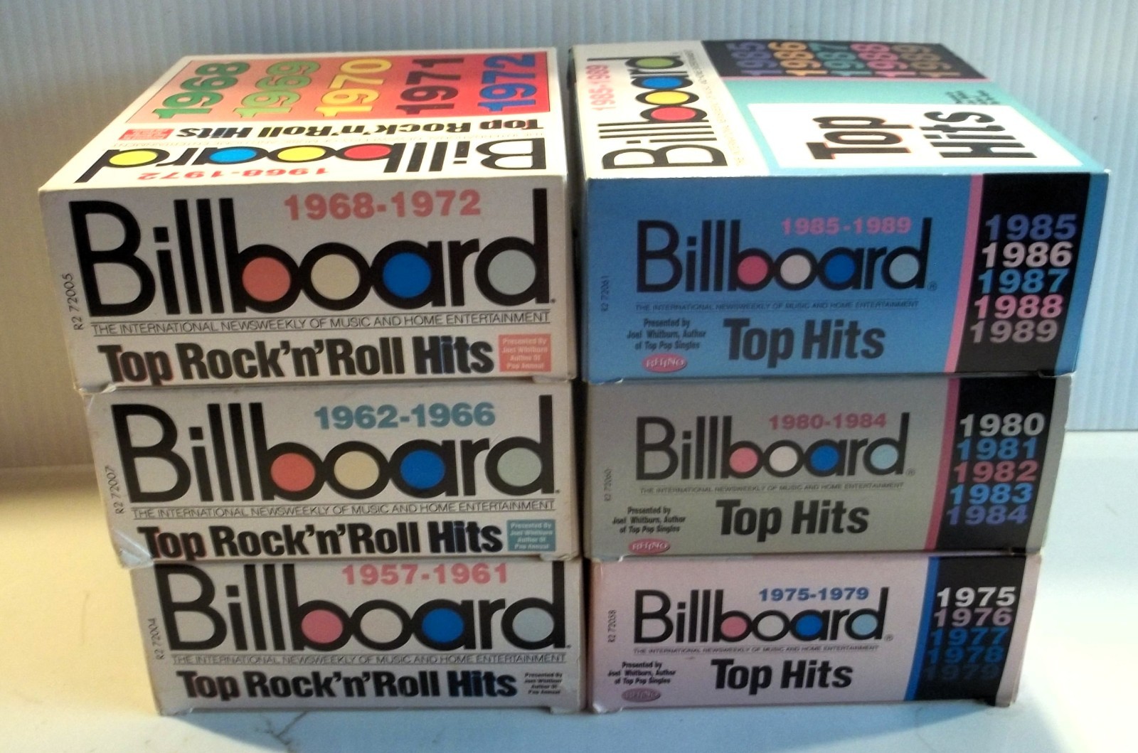 Billboard Top Hits CD Collection 1955-1989, Thirty (30) CD's Total, Like New