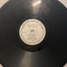 Marion Chase APRIL IN PARIS 78 rpm Liberty Music Shop 153 JAZZ 1933 V+ picture