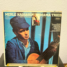 Merle Haggard & The Strangers - Mama Tried LP VG Vinyl/VG Sleeve picture