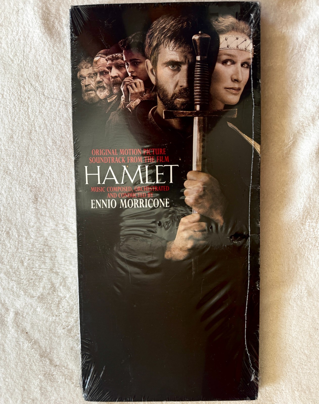 HAMLET MOVIE CD SOUNDTRACK ENNIO MORRICONE SEALED GLENN CLOSE SHAKESPEARE MUSIC
