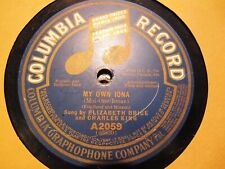 1916 Hawaii's FAVORITE LOVE SONG My Own Iona Elizabeth BRICE Charles KING A2059 picture