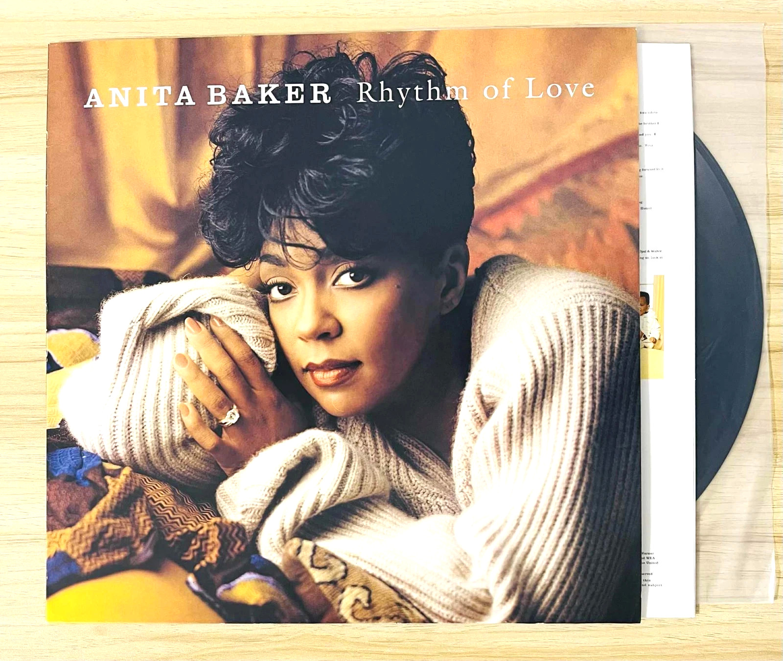 Anita Baker / Rhythm Of Love 1994 Germany Original LP Vinyl Elektra 7559615551