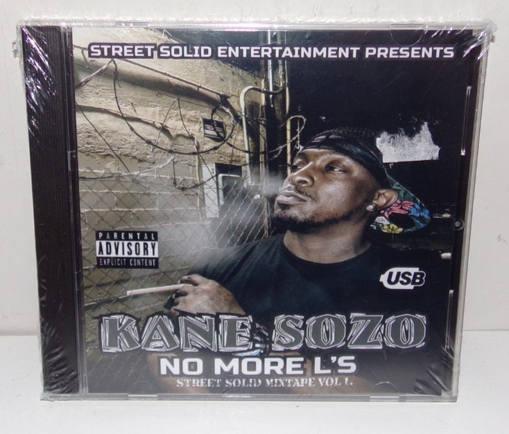 Kane Sozo - No More L's Street Solid Mixtape Vol 1. - Brand New Sealed USB - USB