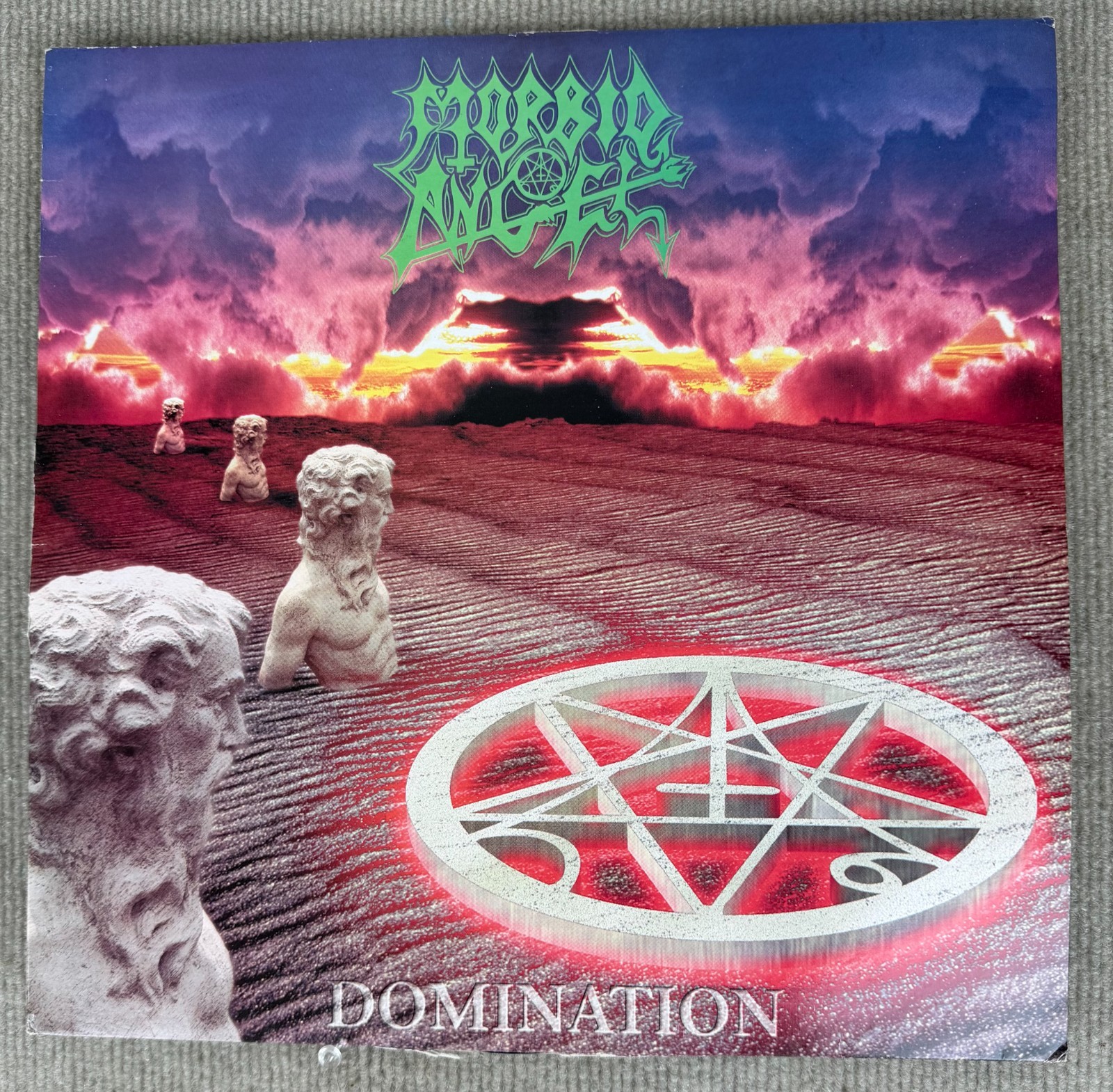 Morbid Angel Domination LP 1995 Original UK Black Vinyl Earache MOSH 134 LP