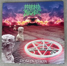 Morbid Angel Domination LP 1995 Original UK Black Vinyl Earache MOSH 134 LP picture