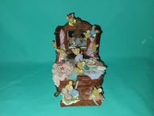 Vintage Kingstate Corp Music box Working - Damaged Mirror  picture