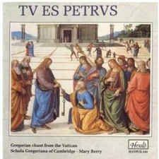 Tv es Petrvs  Gregorian Chant from the Vatican CD picture