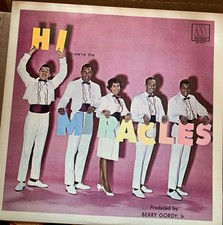 THE MIRACLES HI, WE'RE THE MIRACLES LP Mono MS-160V-1 picture