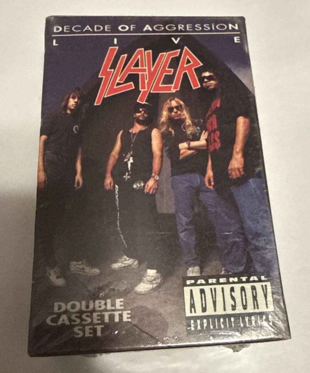 Slayer: Decade of Aggression Live Double Cassette Set w/ Box & Booklet Brand New