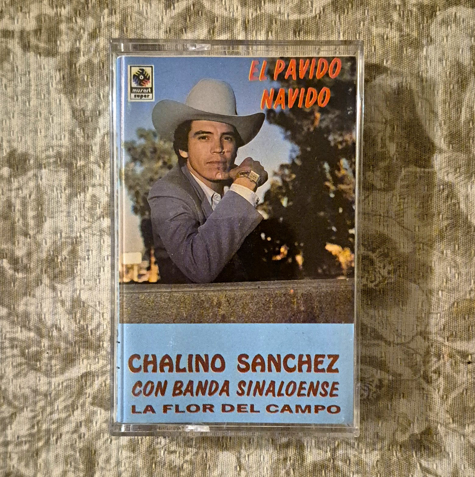 Chalino Sanchez El Pavido Navido Cassette Corrido Spanish Musart MSC 741