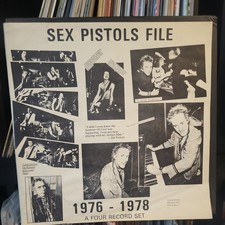 Sex Pistols Sex Pistols File 1976 1978 4 Lp Box Rare JONES COOK ROTTEN Dallas SF picture