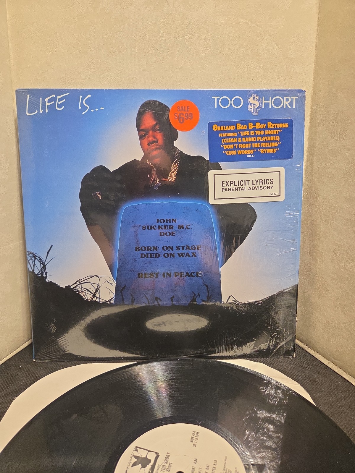 Too $hort - Life Is...Too $hort '88 LP US Repress ()EX/EX-