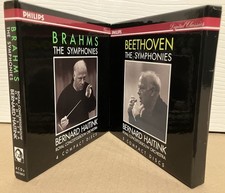 BERNARD HAITINK - 2 CD box Sets 9 Discs Total Brahms Beethoven Philips picture