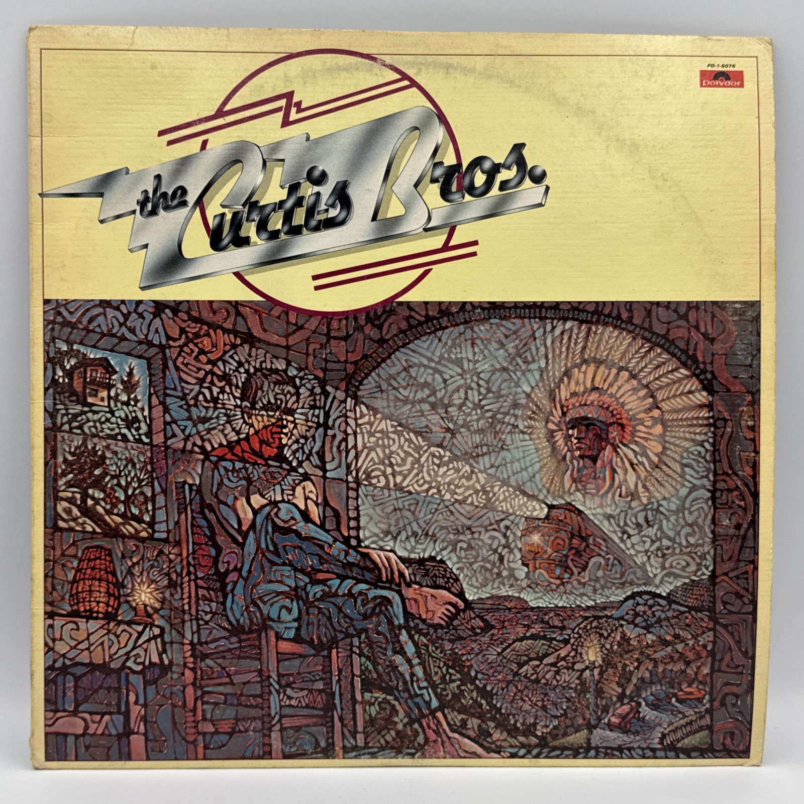 The Curtis Bros. 1976 USA Orig. LP W/ Lyrics VG+