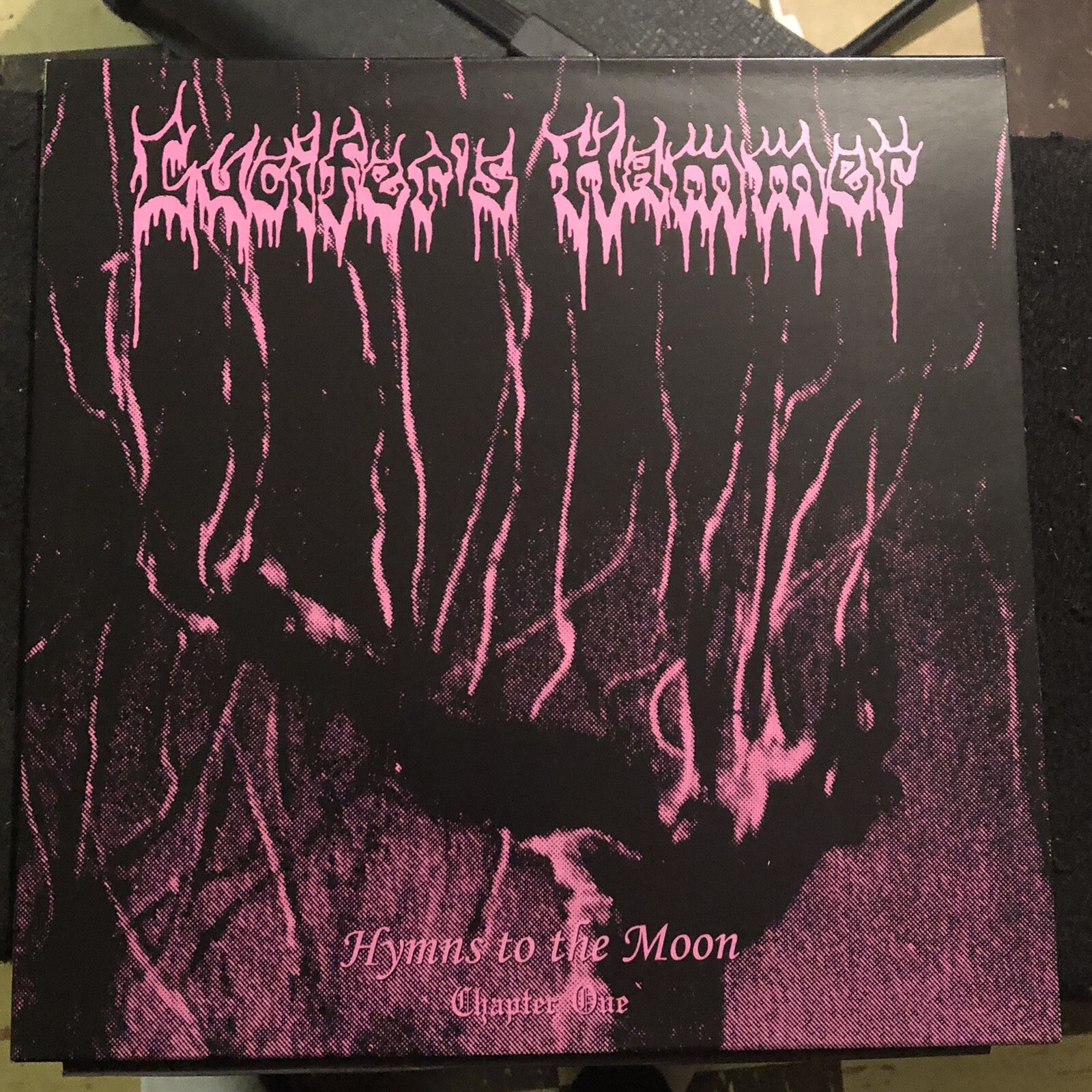LUCIFER'S HAMMER Hymns to the Moon Demo 1995 LP Gold Vinyl Summon Masochist