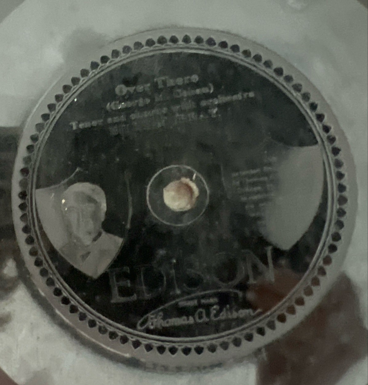 Edison Diamond Disc #50443 — “Over There” (WWI, Billy Murray)