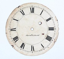 Weight driven presentation banjo clock signed iron dial @ 1820s Aaron Willard picture
