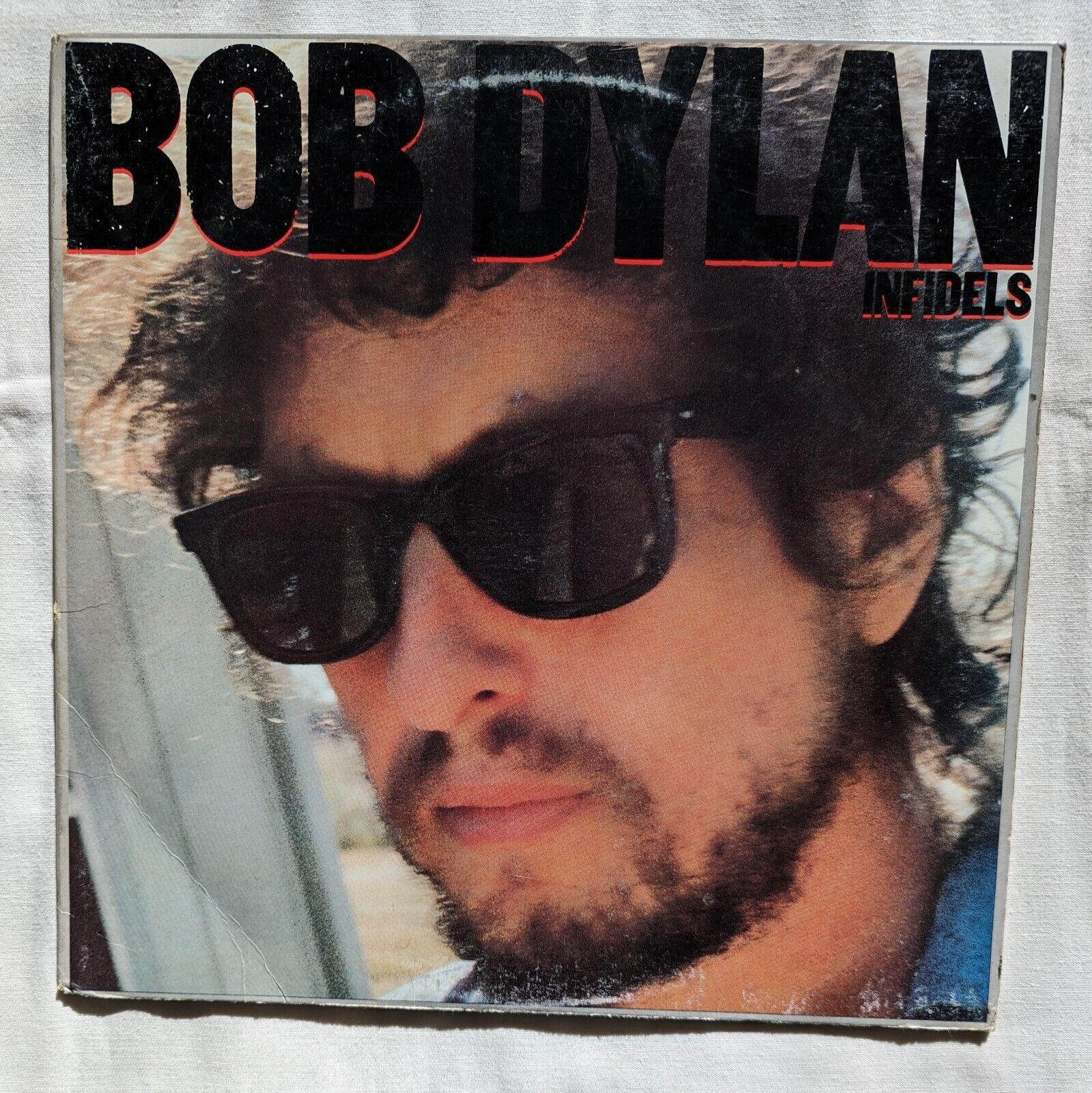 Bob Dylan Infidels 1983 Vinyl LP First Press Columbia QC 38819 Jokerman