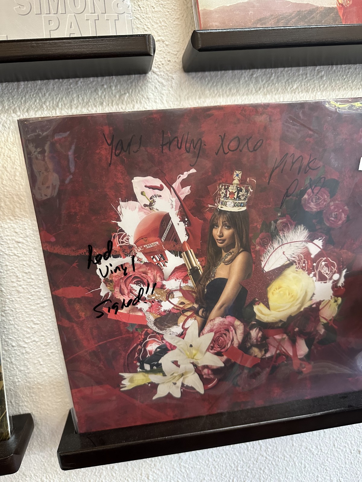 NEW PinkPantheress SIGNED Fancy That On Red Color Vinyl AUTOGRAPHED JACKET LP