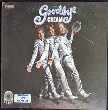 CREAM Goodbye LP MONARCH PROMO 1969 ATCO SD 7001 VG+ Vinyl w/ POSTER Rare 1P picture