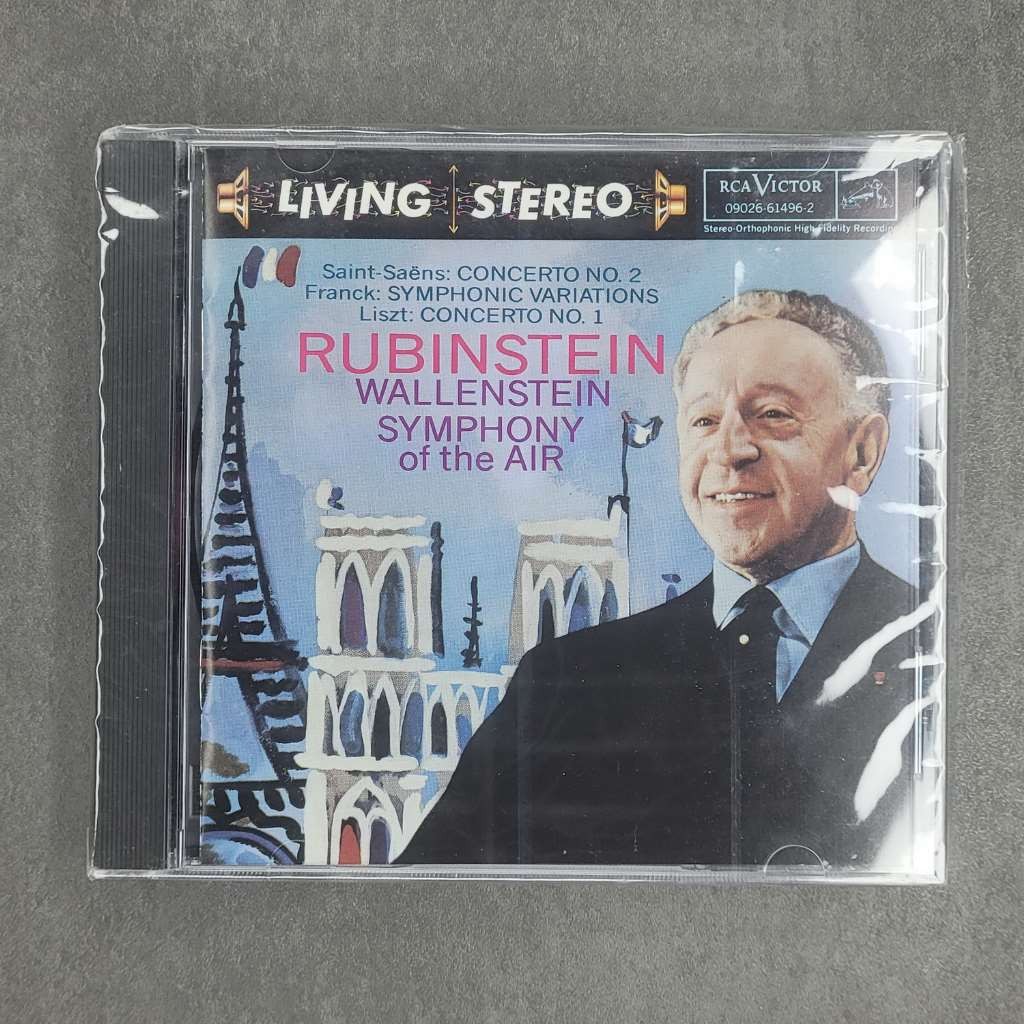 Saint-Saens: Concerto No. 2; Franck: Symphonic Variations; Liszt: Concerto No. 1