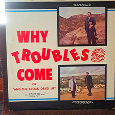 Vintage/ Dr. Jerry Falwell Why Troubles Come Thomas Road Baptist Church LP 12