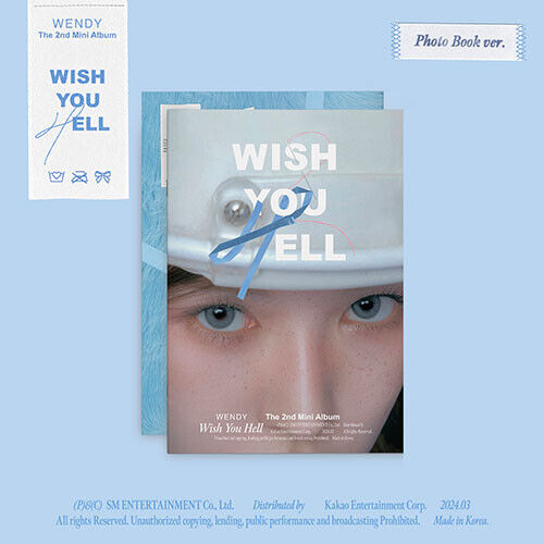 Red Velvet WENDY [Wish You Hell] 2nd Mini Album Sealed Brand New