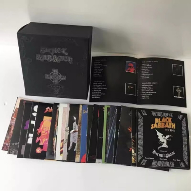 BLACK SABBATH （1970-2017）Collection 22CD+1BD CD Album Box Set