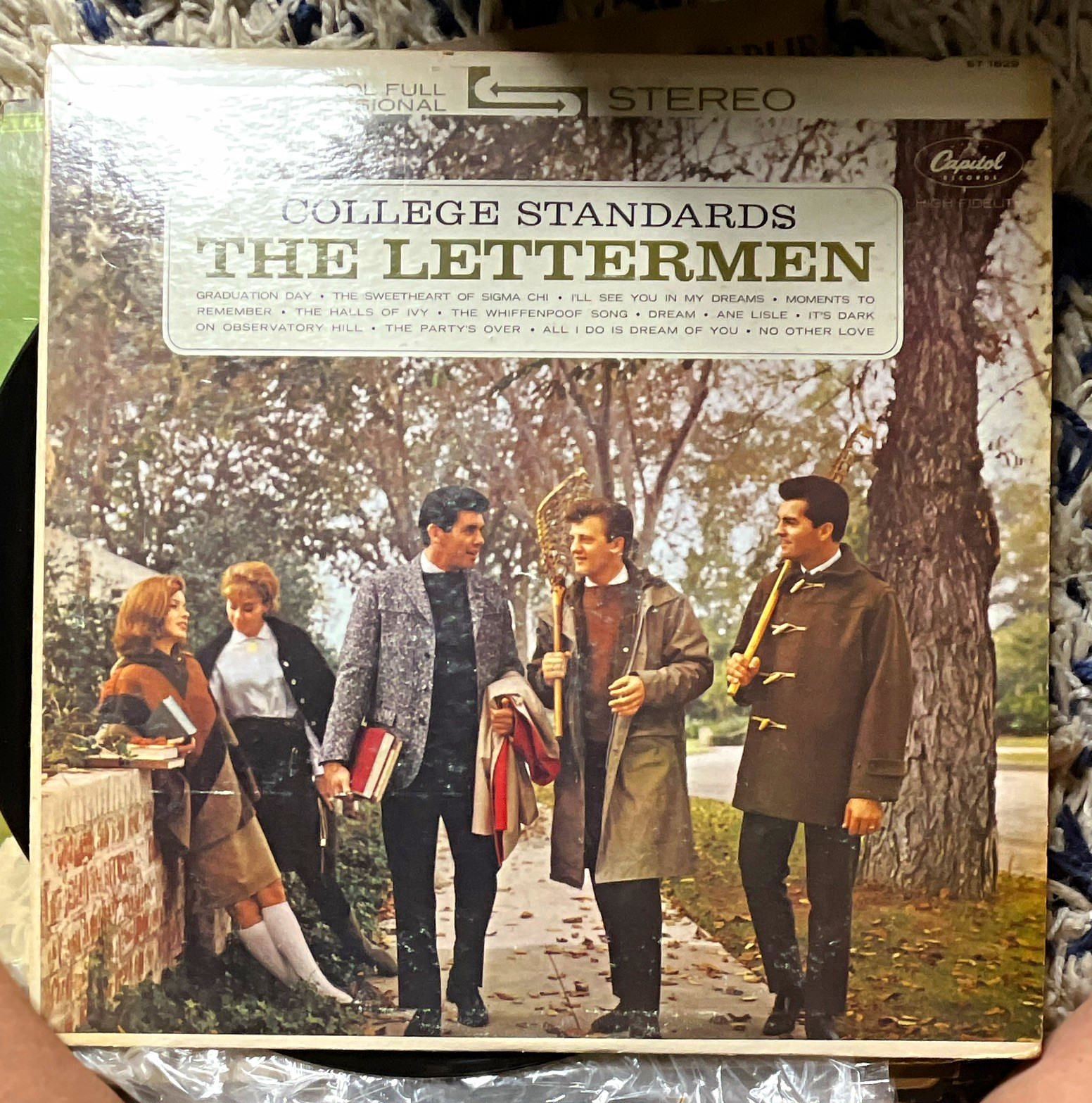The Lettermen College Standards LP Vinyl Stereo Capitol ST 1829